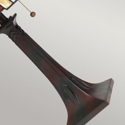 Quoizel - Lampada da tavolo Tiffany MAYBECK 2xE27/60W/230V