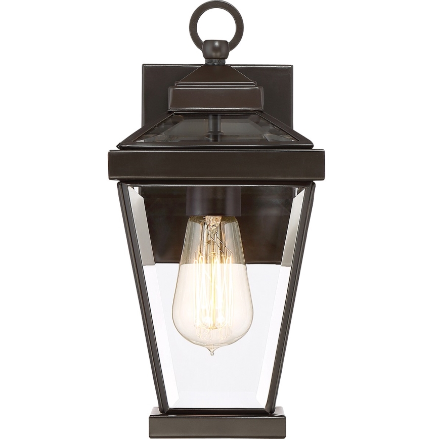 Quoizel - Applique da esterno RAVINE 1xE27/60W/230V IP44 marrone