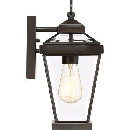 Quoizel - Applique da esterno RAVINE 1xE27/60W/230V IP44 marrone