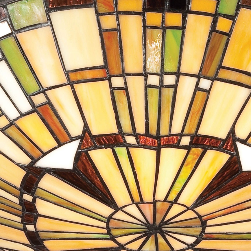 Quoizel - Plafoniera Tiffany REED 2x E27/60W/230V Ø 42 cm