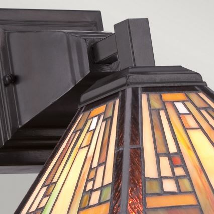 Quoizel - Lampada da parete Tiffany STEPHEN 1xE27/100W/230V