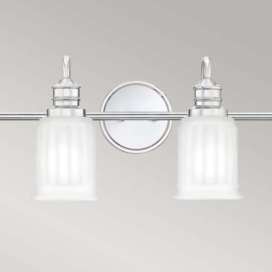 Quoizel - Applique LED da bagno SWELL 4xG9/3W/230V IP44 cromo lucido