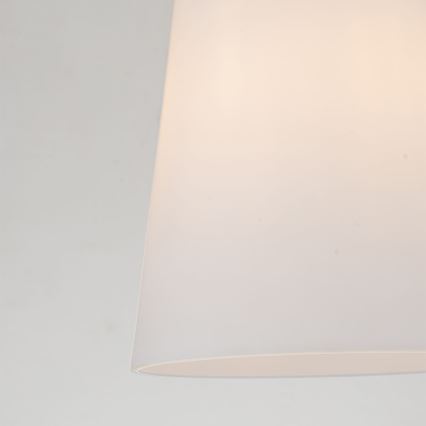 Quoizel - Lampadario a sospensione con supporto rigido STARING 1xE27/40W/230V diametro 18,4 cm oro/patina/bianco