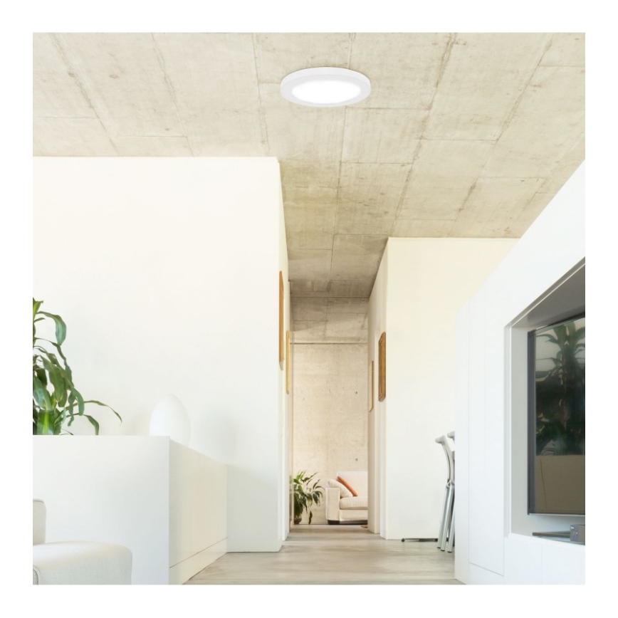 Rabalux - Plafoniera LED con sensore LED/18W/230V 4000K 22,5 cm