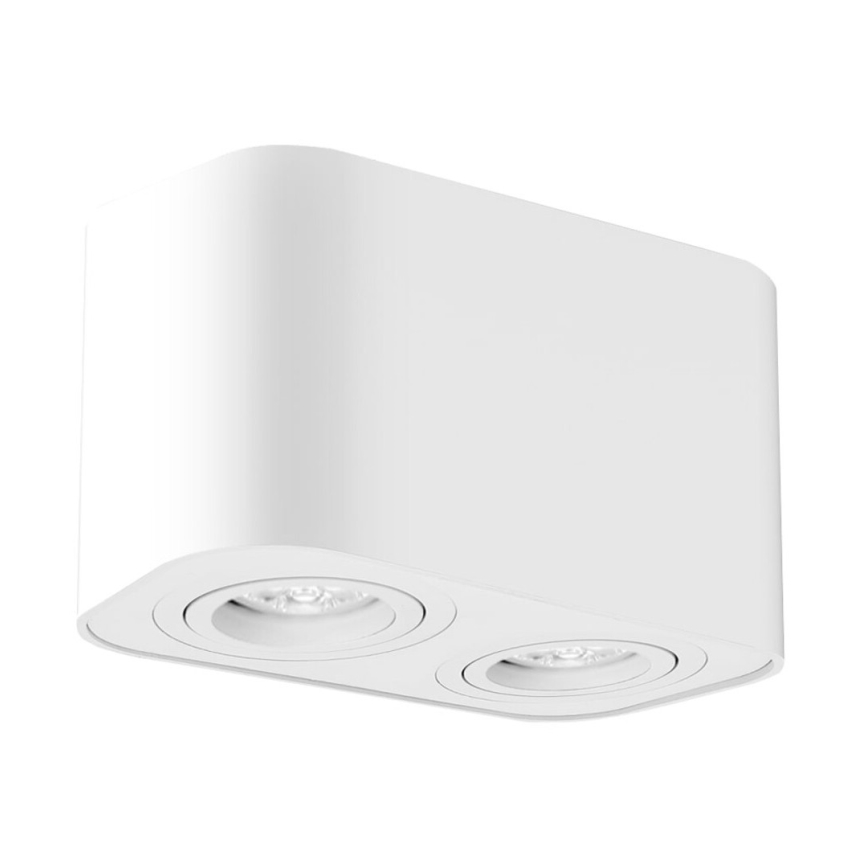 Rabalux - Faretto 2xGU10/42W/230V bianco
