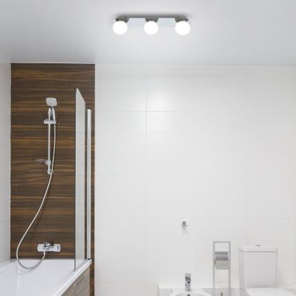 Rabalux - Plafoniera da bagno 3xG9/28W/230V IP44 10x45 cm