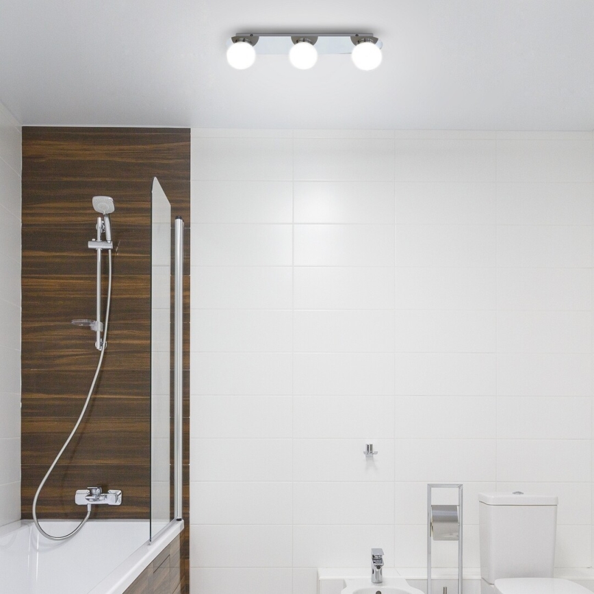 Rabalux - Plafoniera da bagno 3xG9/28W/230V IP44 10x45 cm
