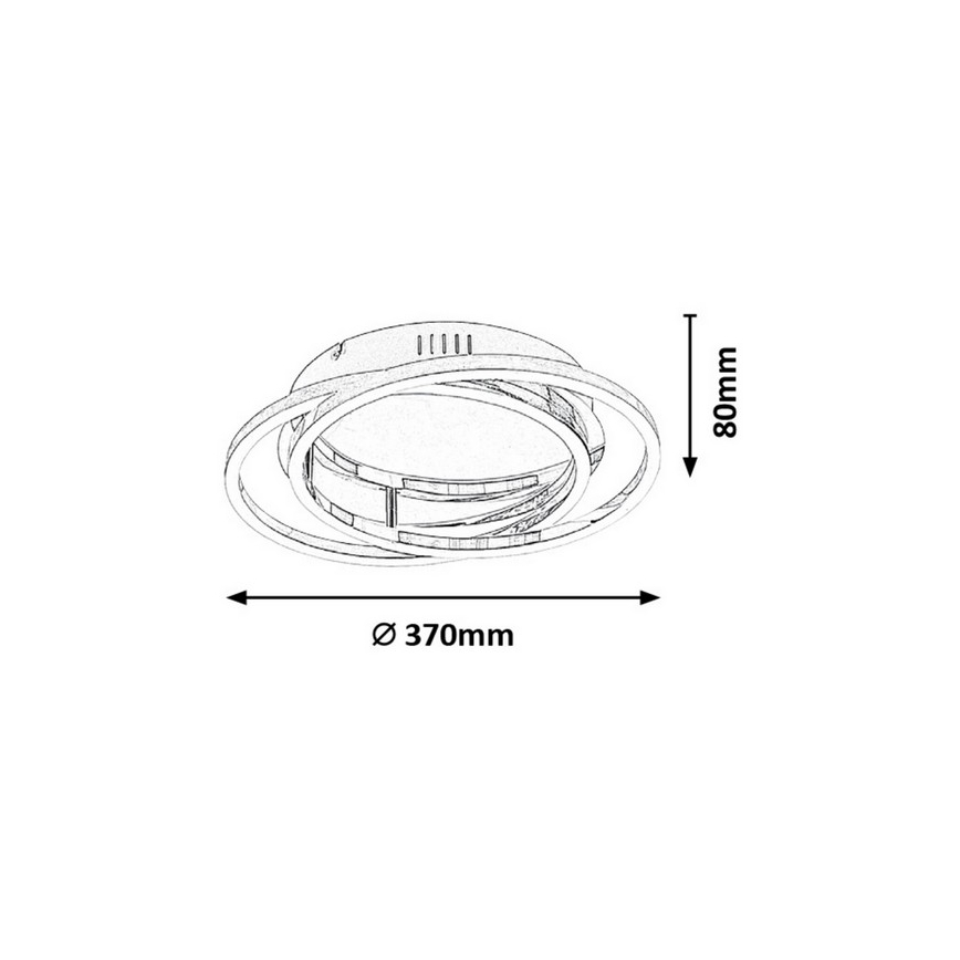 Rabalux - Plafoniera LED LED/30W/230V diam. 37cm