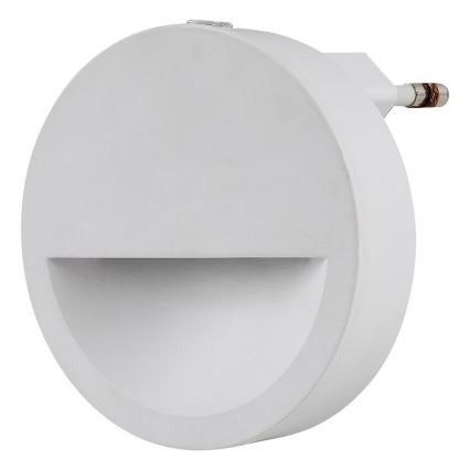 Rabalux - Lampada notturna LED con sensore LED/0,5W/230V 3000K diametro 65 mm