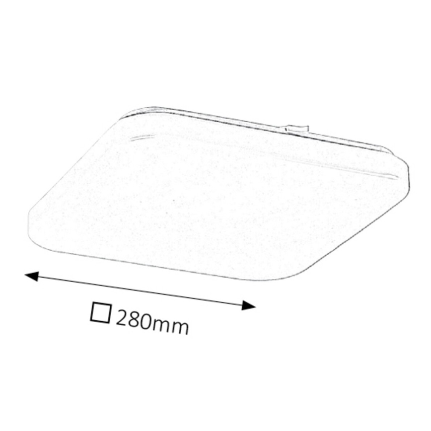 Rabalux - Plafoniera LED 1xLED/20W/230V 28x28 cm