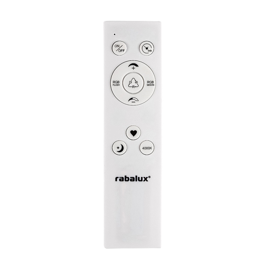 Rabalux - Plafoniera LED RGB dimmerabile LED/22W/230V Wi-Fi Tuya + telecomando Ø 41,5 cm