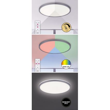 Rabalux - Plafoniera LED RGB dimmerabile LED/22W/230V Wi-Fi + telecomando