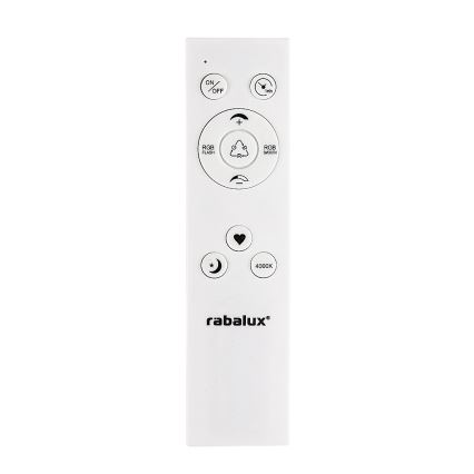 Rabalux - Plafoniera LED RGB dimmerabile LED/22W/230V Wi-Fi Tuya + telecomando 42x42 cm