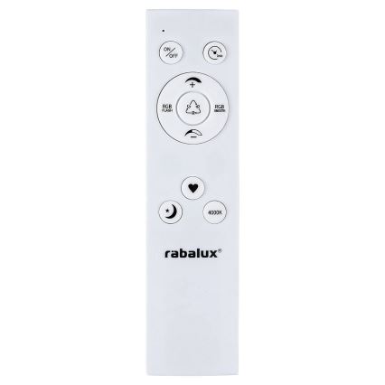 Rabalux - Plafoniera LED RGB dimmerabile LED/22W/230V Wi-Fi Tuya + telecomando 42x42 cm