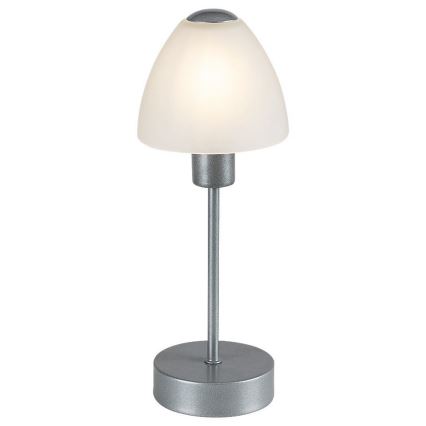 Rabalux - Lampada da tavolo dimmerabile 1xE14/40W/230V cromo opaco