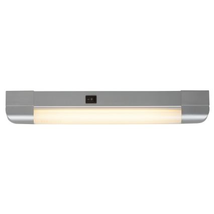 Rabalux - Lampada sottopensile BAND LIGHT 1xG13/10W/230V 39,5 cm argento