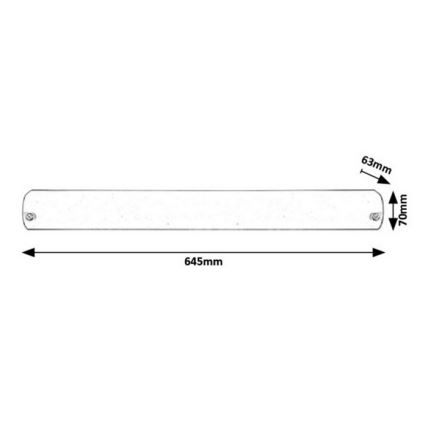 Rabalux - Lampada LED sottopensile LED/14,5W/230V