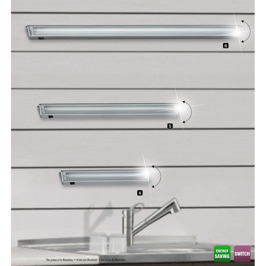 Rabalux 2366 - Illuminazione sottopensile EASY LIGHT 1xG5/21W/230V