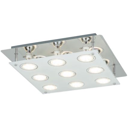 Rabalux - Plafoniera LED NAOMI 9xGU10/5W 38x38 cm