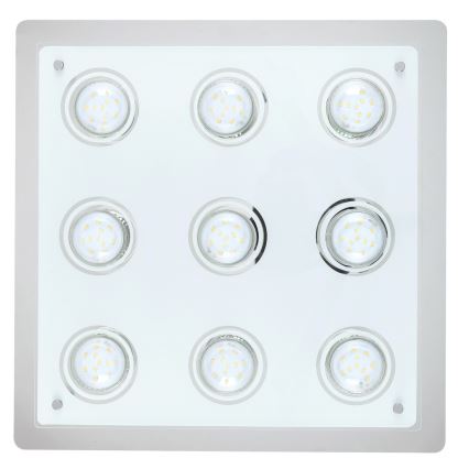 Rabalux - Plafoniera LED NAOMI 9xGU10/5W 38x38 cm