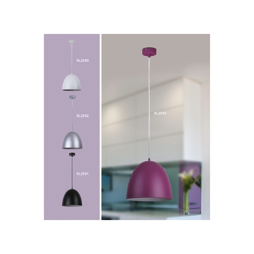 Rabalux 2590 - Lampadario OLIVIA 1xE27/60W/230V