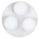 Rabalux - LED Plafoniera 3xLED/6W/230V bianco