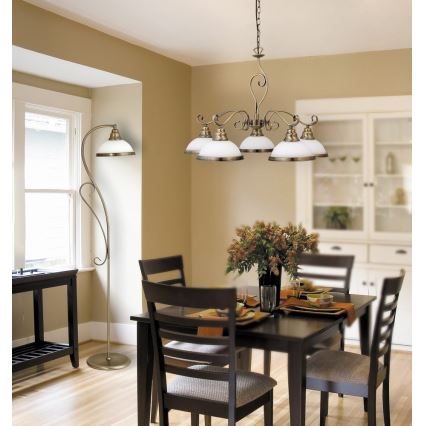 Rabalux 2755 - Lampadario ELISETT 5xE27/60W/230V