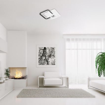 Rabalux - Lampadario LED dimmerabile a plafone LED/48W/230V 3000K/4000K/6000K + tc
