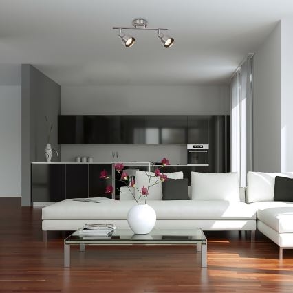 Rabalux - Faretto 2xGU10/50W/230V