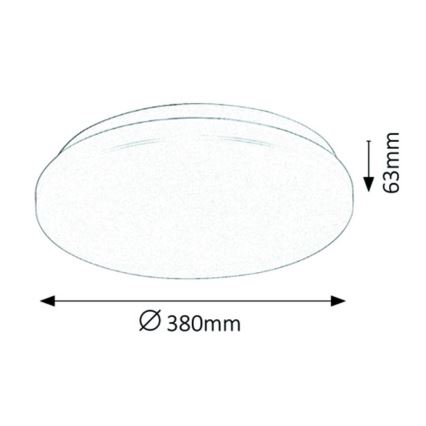 Rabalux - Plafoniera LED LED/32W/230V