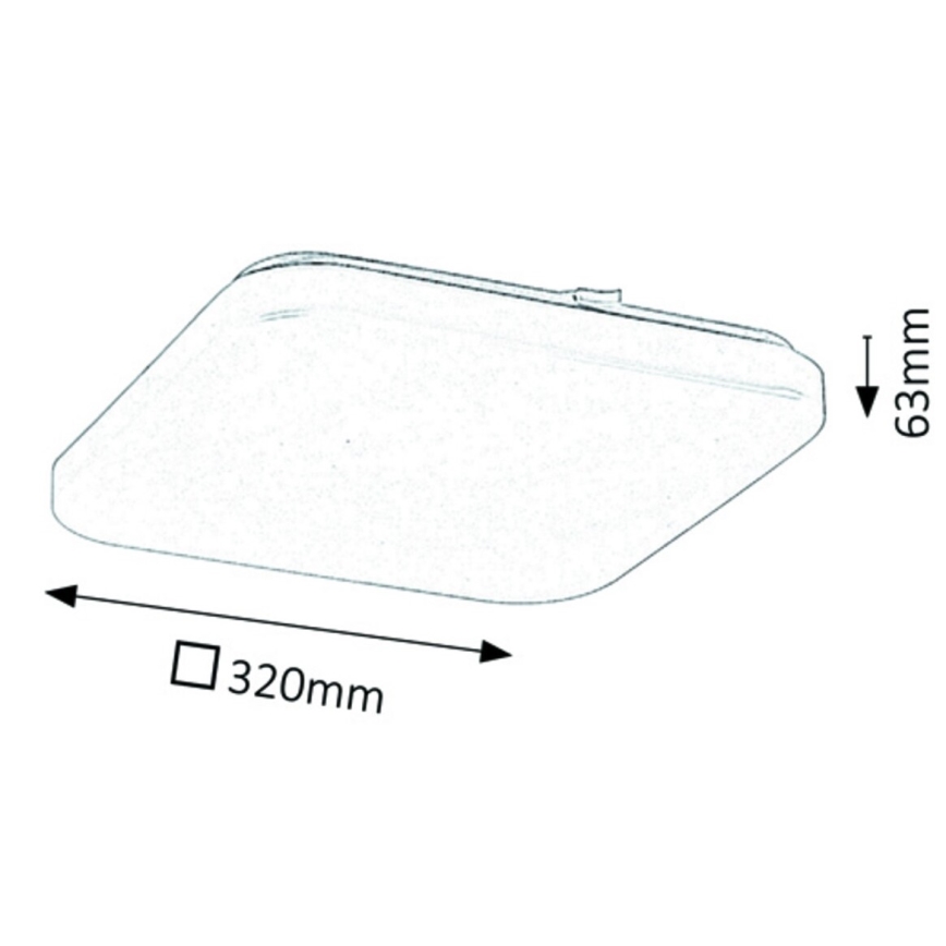 Rabalux - Plafoniera LED LED/32W/230V