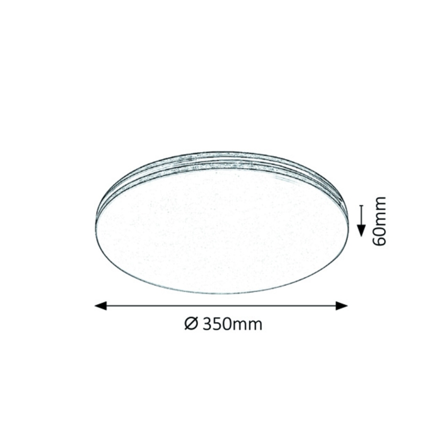 Rabalux - Plafoniera LED/18W/230V Ø 35 cm