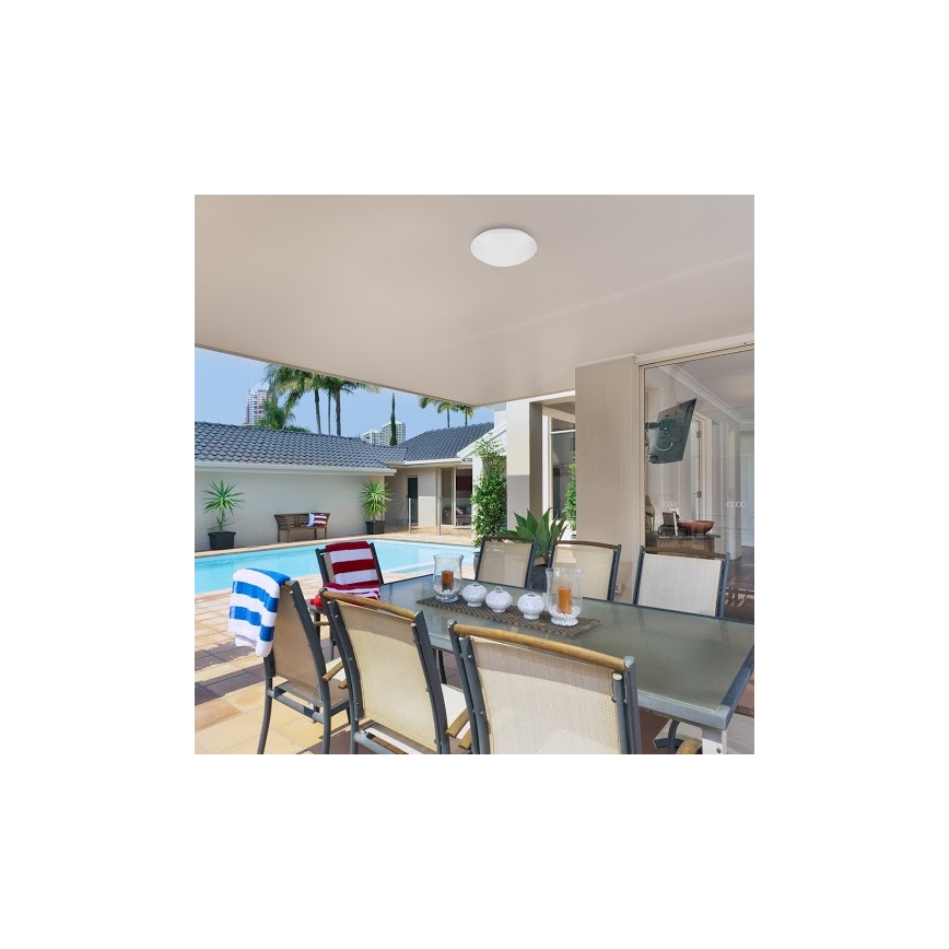 Rabalux - Plafoniera LED da bagno con un sensore LUCAS LED IP44