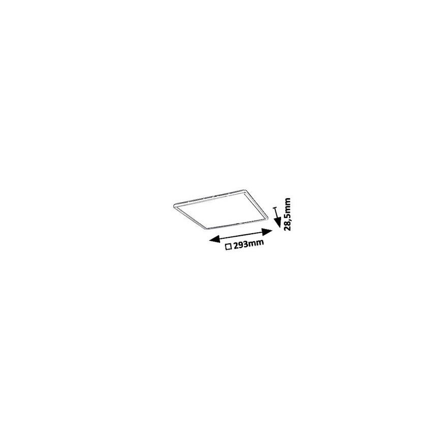 Rabalux 3429 - Plafoniera LED dimmerabile PAVEL LED/18W/230V