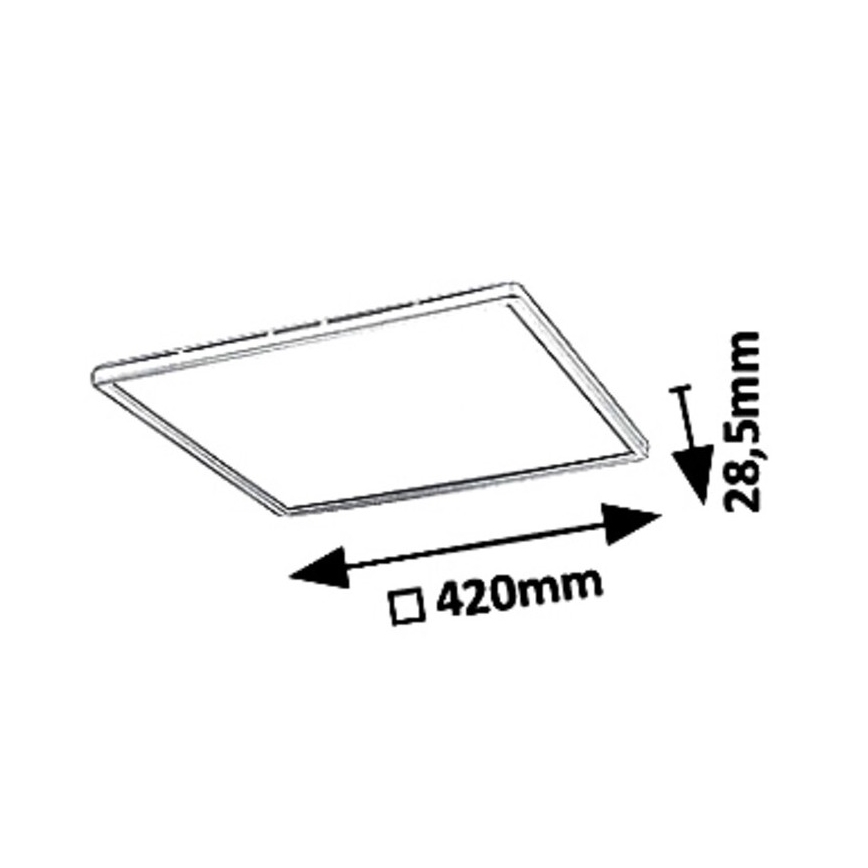 Plafoniera LED dimmerabile LED/22W/230V