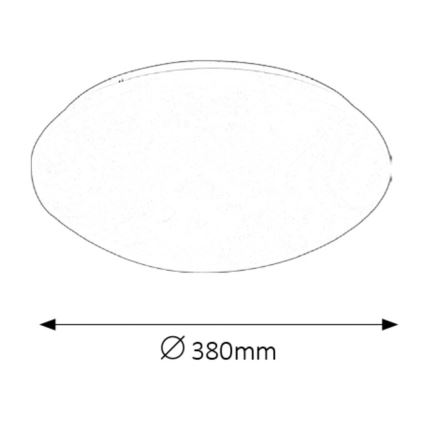 Rabalux - LED Plafoniera da bagno LED/24W/230V