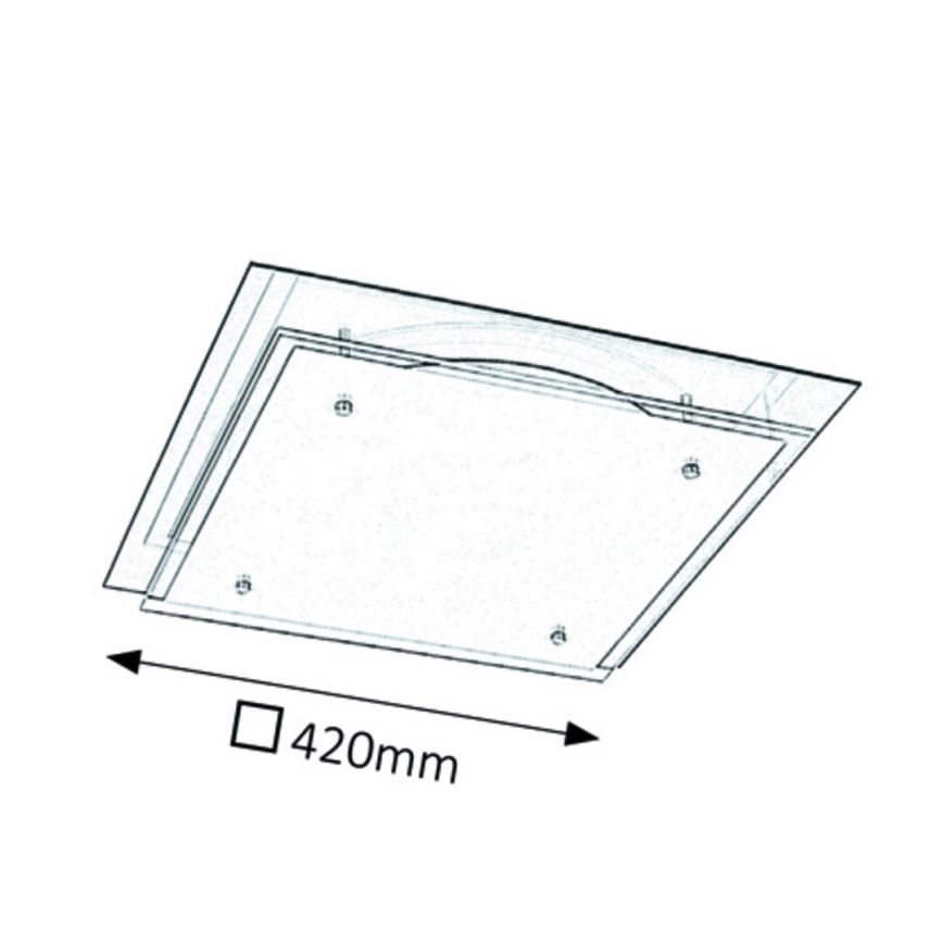 Rabalux - Plafoniera LED LED/24W/230V 3000K