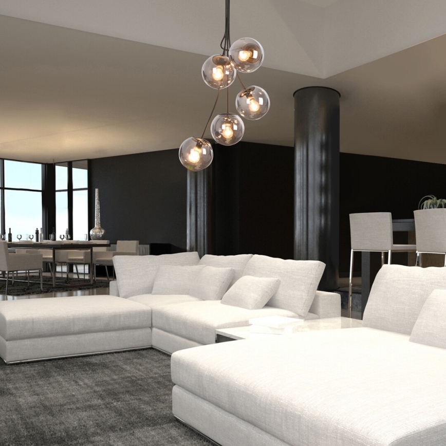 Rabalux - Lampadario su palo 5xE14/40W/230V