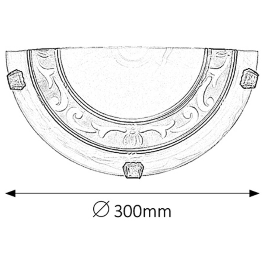 Rabalux - Applique 1xE27/60W/230V