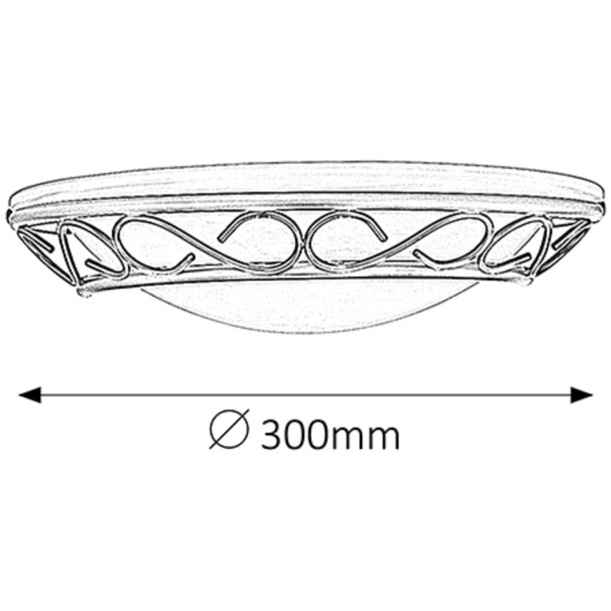 Rabalux - Lampada da parete 1xE14/60W/230V