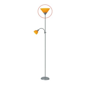 Rabalux 4026 - Paralume di ricambio per la lampada da terra ACTION E27 grande  - arancione