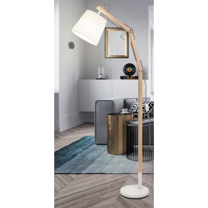 Rabalux - Lampada con piedistallo E27/60W faggio