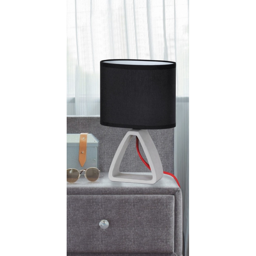 Rabalux - Lampada da tavolo 1xE14/40W/230V nero