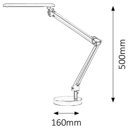 Rabalux - LED Lampada da tavolo LED/5,6W/230V