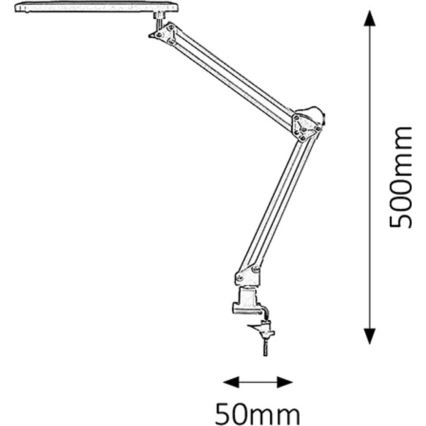 Rabalux - LED Lampada da tavolo LED/5,6W/230V