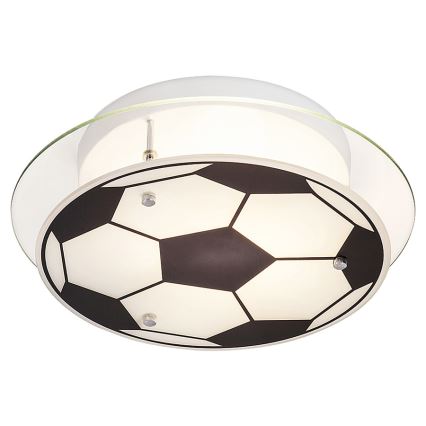Rabalux 4466 - Plafoniera per bambini FRANKIE 1xE27/14W/230V bianco
