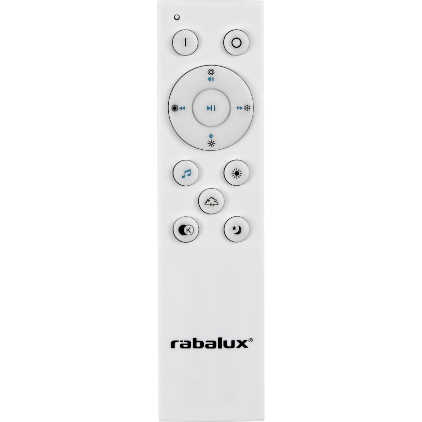 Rabalux - Plafoniera LED RGB dimmerabile 1xLED RGB/24W/230V + telecomando