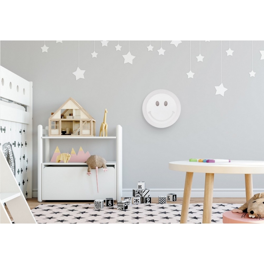 Rabalux 4543 - Applique a LED per bambini BABETTE LED/6W/230V bianco