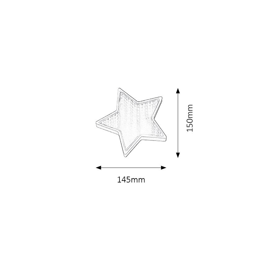 Rabalux - LED Lampada da tavolo per bambini 1xLED/0,5W/3xAAA
