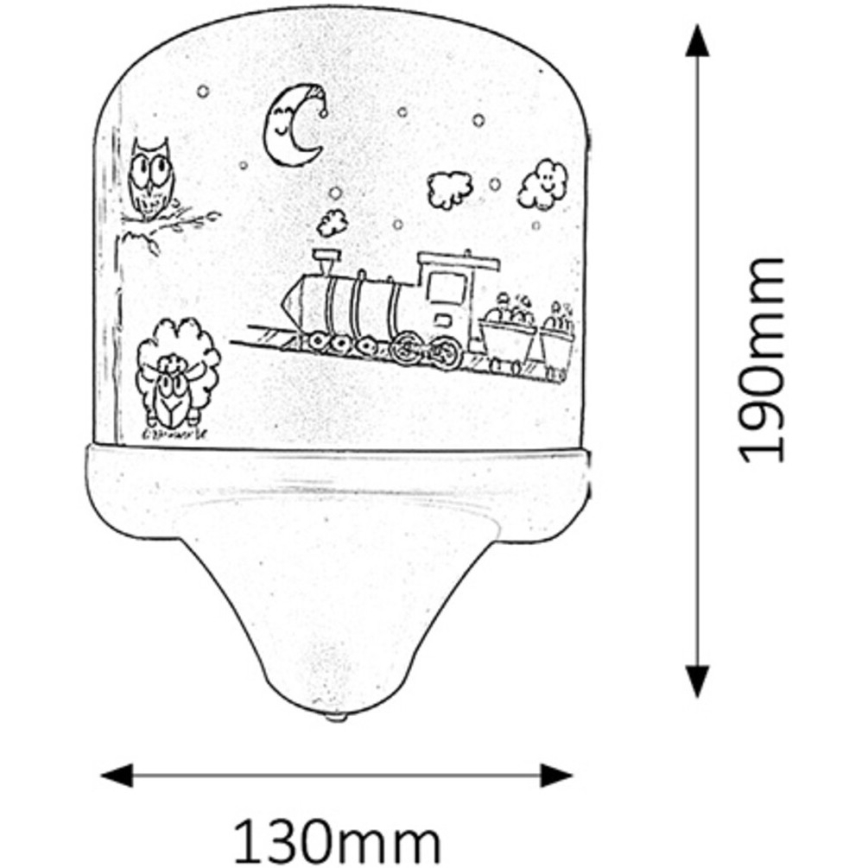 Rabalux - Applique per bambini E14/7W